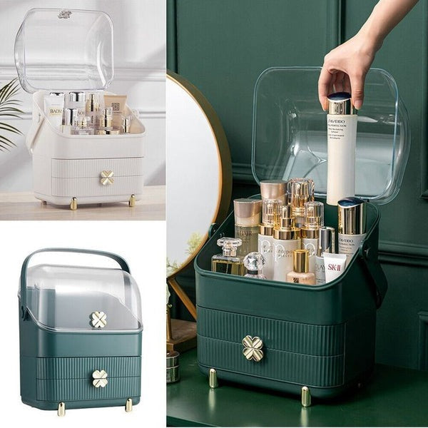 Portable Dustproof Makeup Organizer