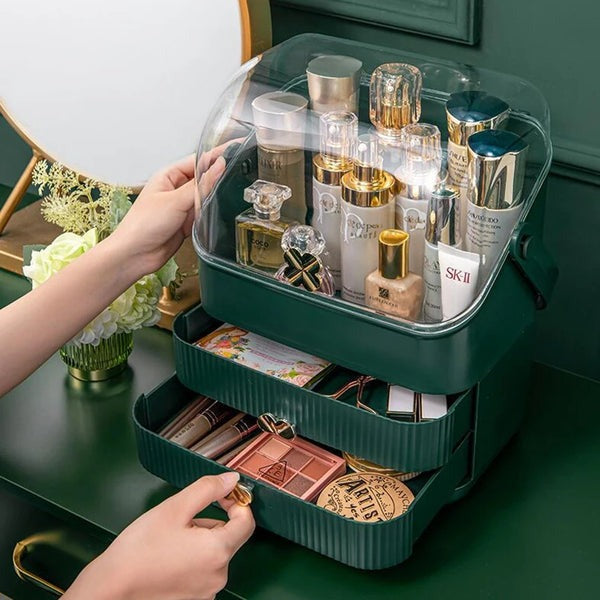 Portable Dustproof Makeup Organizer