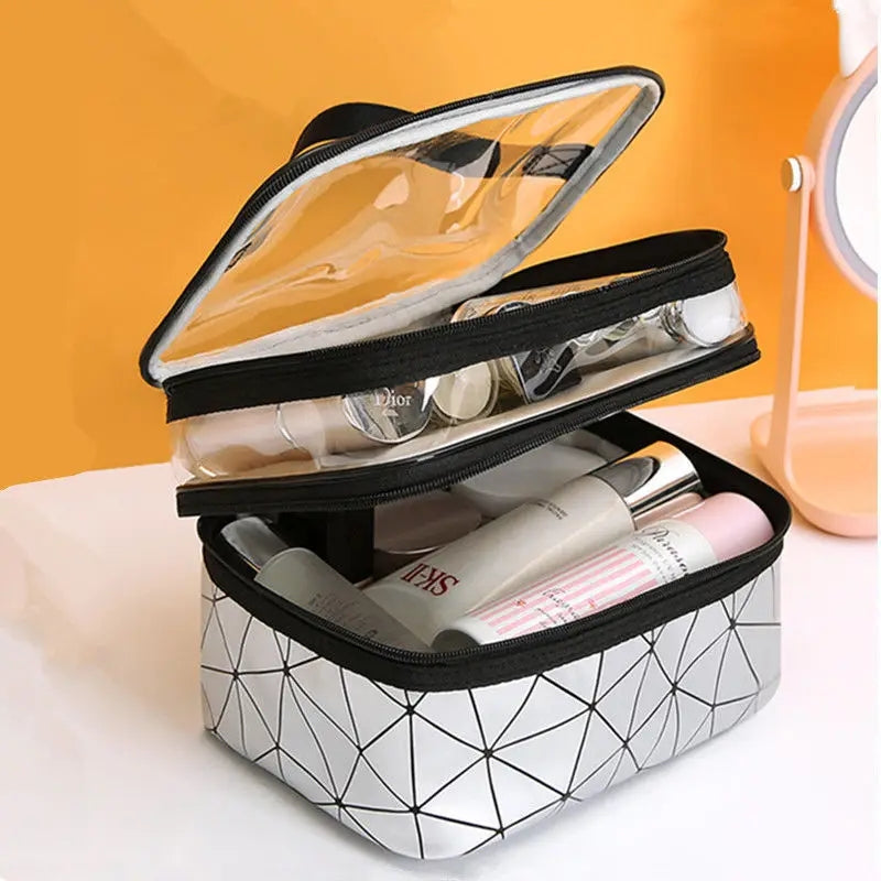 Double Layer Makeup Bag