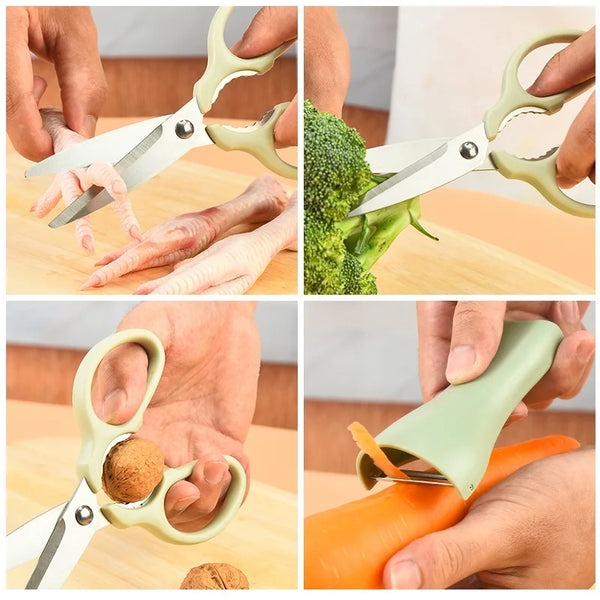 2 in 1 Peelar With Scissor