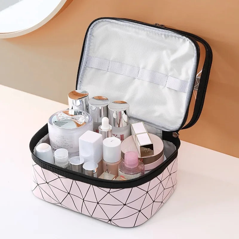 Double Layer Makeup Bag