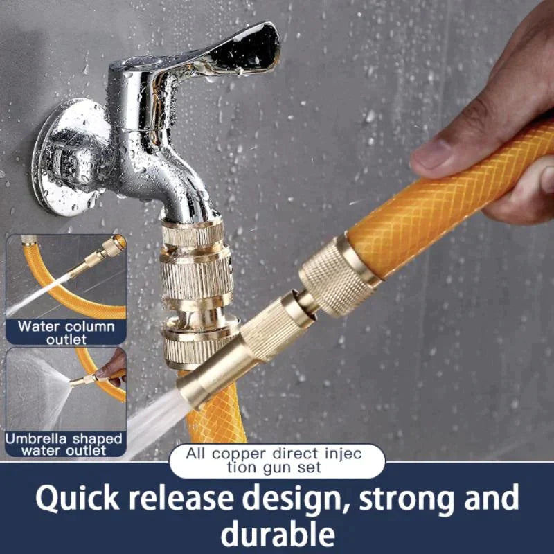 Adjustable High-Pressure Water Nozzle