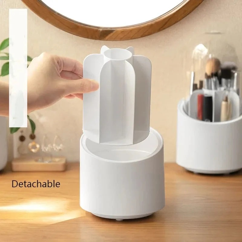 360 Degree Rotating Makeup Brush Holder