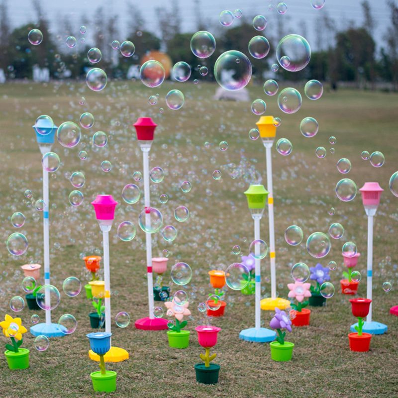 Fully Automatic Streetlight Leak-proof Bubble Machine Toy
