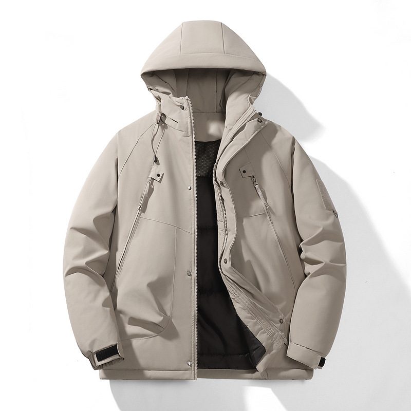 Cotton-Padded Veste Workwear Outdoor Décontracté