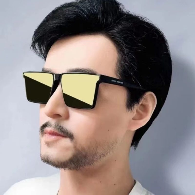 Square Polarized Uv-Protective Lunettes De Soleil