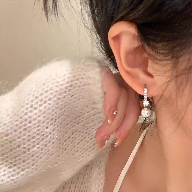 Goutte d'Aurore — Perle & Argent Scintillant