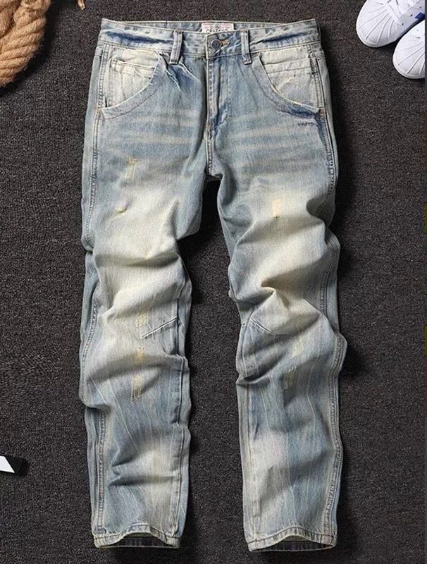 B2 - Non-Elastic Small Straight-Leg Pantalon