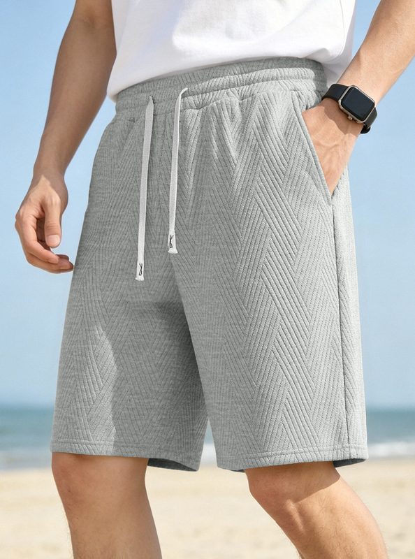 Homme Twill Wrinkle-Resistant Décontracté Shorts