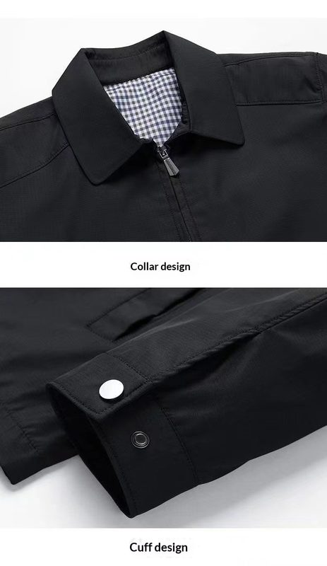 Homme Mandarin-Collar Business-Décontracté Veste