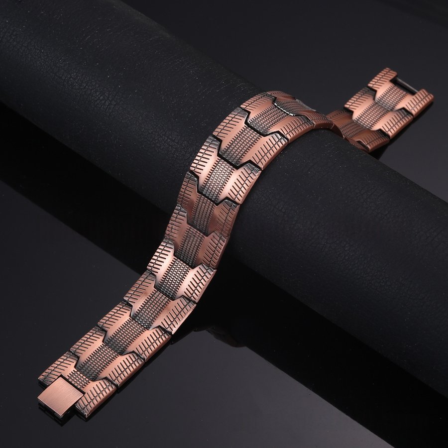 Bracelet Magnétique Homme en Pierre – Élégance & Bien-être