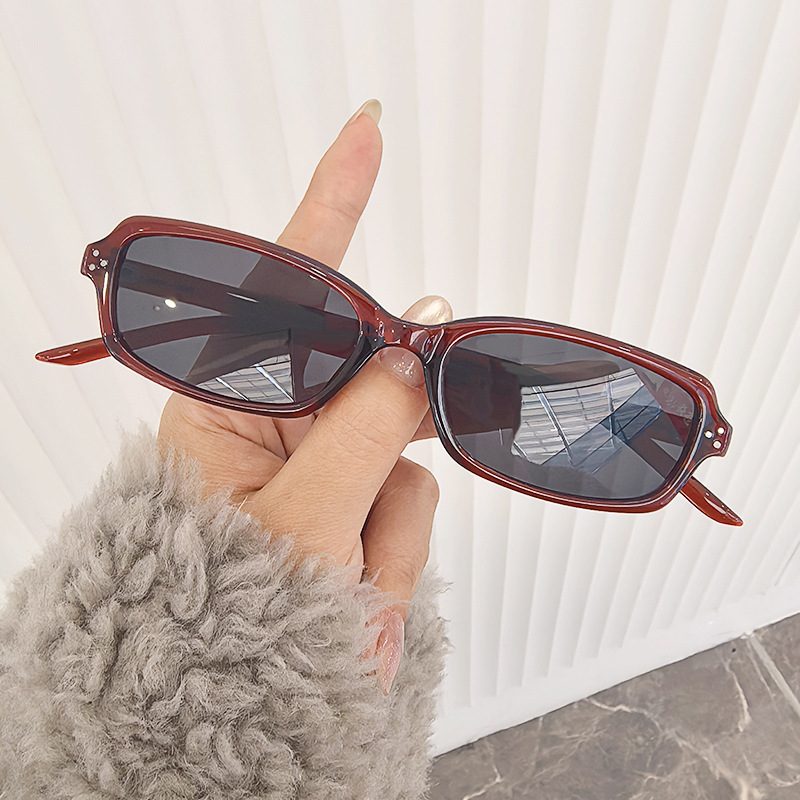 Rétro Small Square Frame Lunettes De Soleil