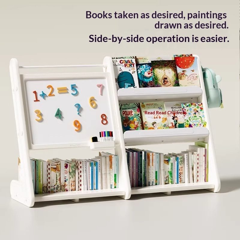 Magnetic Drawing Board Childrens Picture Book Holder