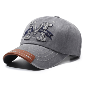 Casquette Héritage — Monogramme & Denim Délavé