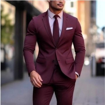 Ensemble Costume Homme Élégant Coupe Slim - Idéal Banquets et Affaires