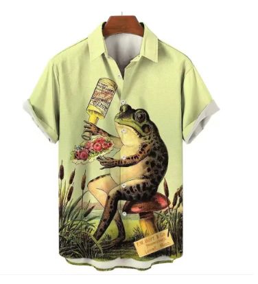 T-Shirt 3D Grenouille