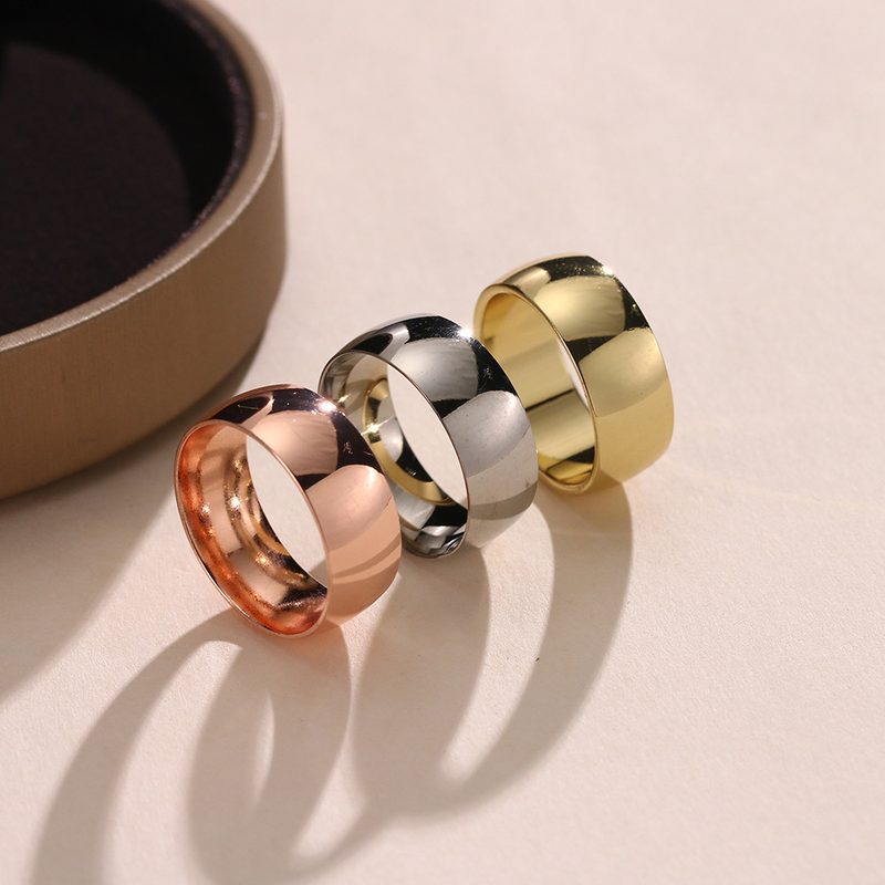 Smooth Silk Scarf Clip Minimalist Ring For Women