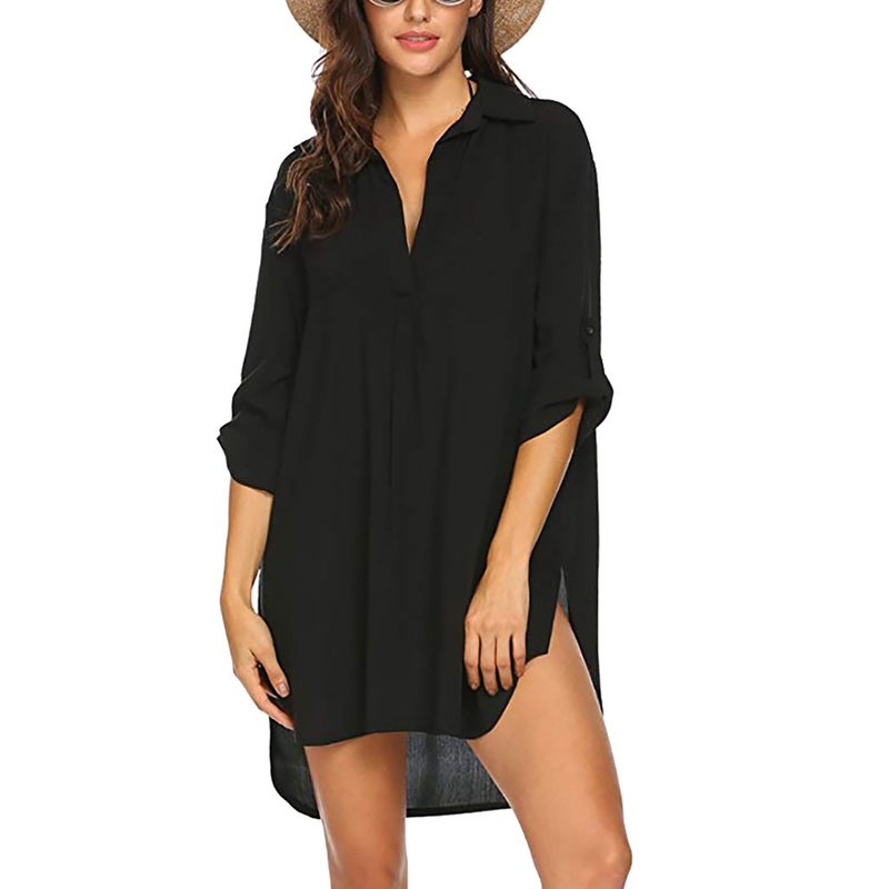 Arrival Spring & Summer Col V Robe, Beach Cover Up Sun Protection Swim Robe