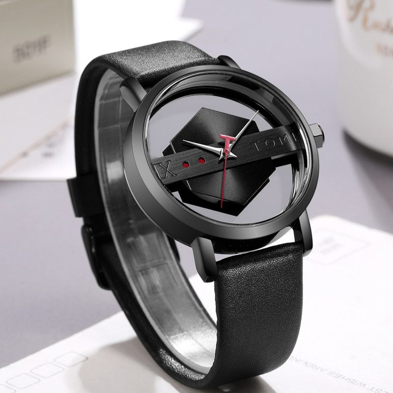 Hollowed-Out Décontracté Chic Minimalist Unisexe Montre