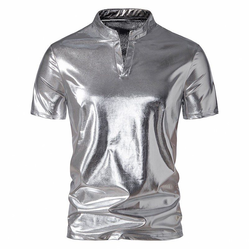 Nightclub-Style Uni-Color Gold-Stamped