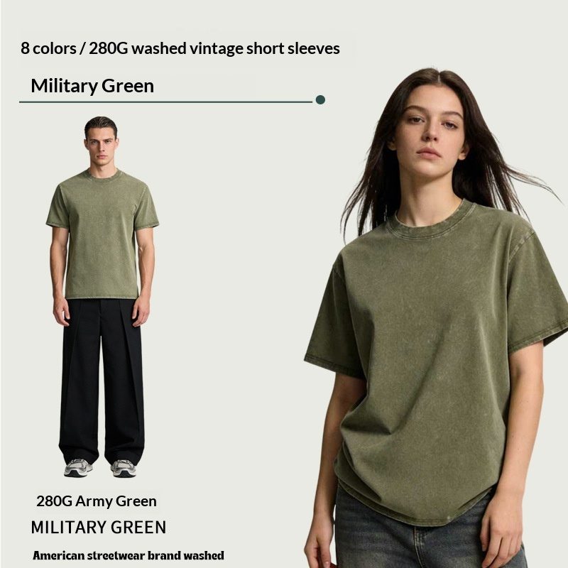 T-shirt Rétro Unisexe Coupe Européenne