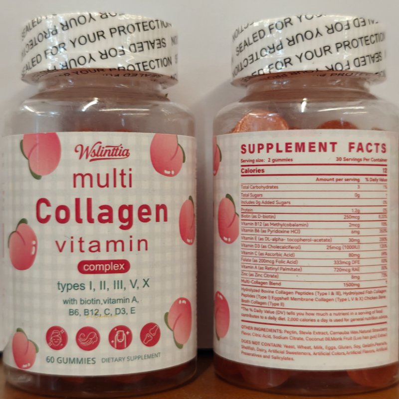 Gummies Collagène Premium – Beauté Peau, Cheveux & Ongles