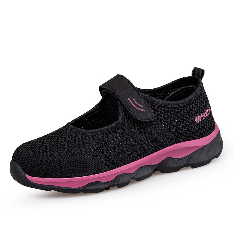 Mesh Chaussures Canvas Mom Chaussures For Middle-Aged And Elderly People