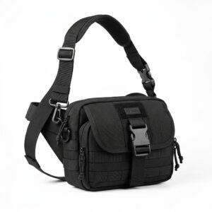Sac Banane Utility — Noir Tactical