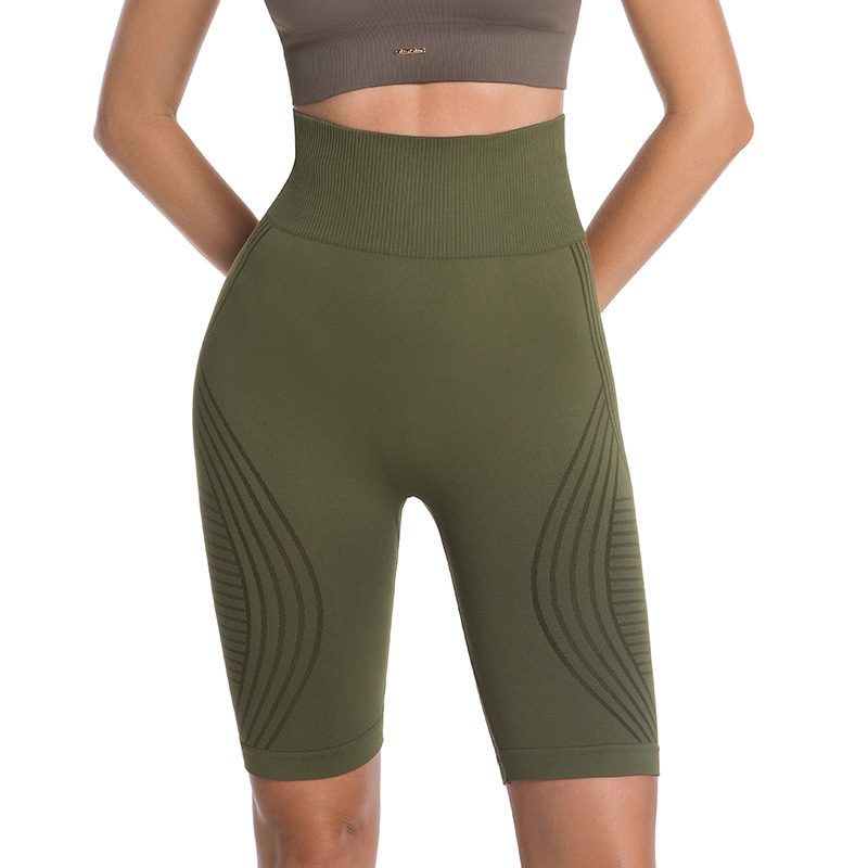 Legging de Yoga Femme : Effet Sculptant Fessier et Amincissant Cuisses – Longueur Capri