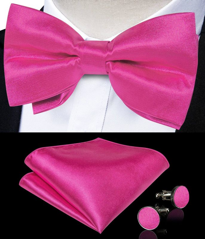 Adjustable Pre-Tied Bow Tie