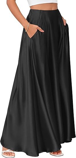 Nouvelle Robe Élégante Unie à Poches pour Femme