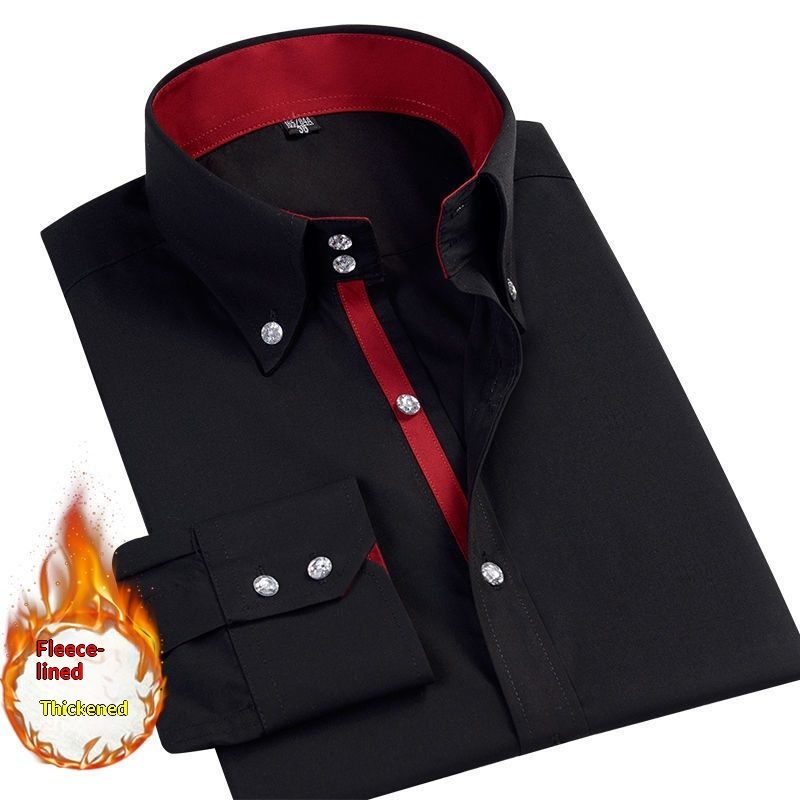 Chemise Décontractée Tendance à Manches Longues pour Homme