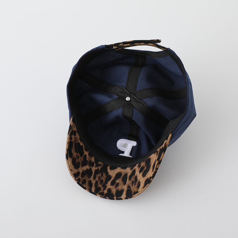 Casquette de Baseball Enfant Premium, Réglable, avec Imprimé Léopard Patchwork, Broderie 3D Lettre 'P' et Visière – Tendance et Polyvalente pour le Quotidien