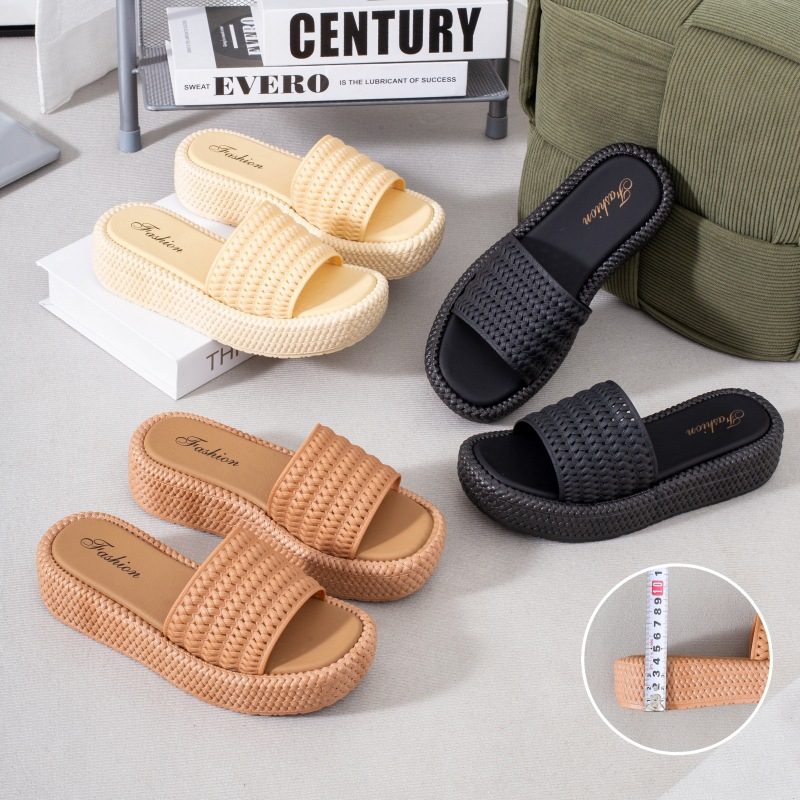 Sandales Espadrilles à Plateforme Style Euro-Américain pour Femme