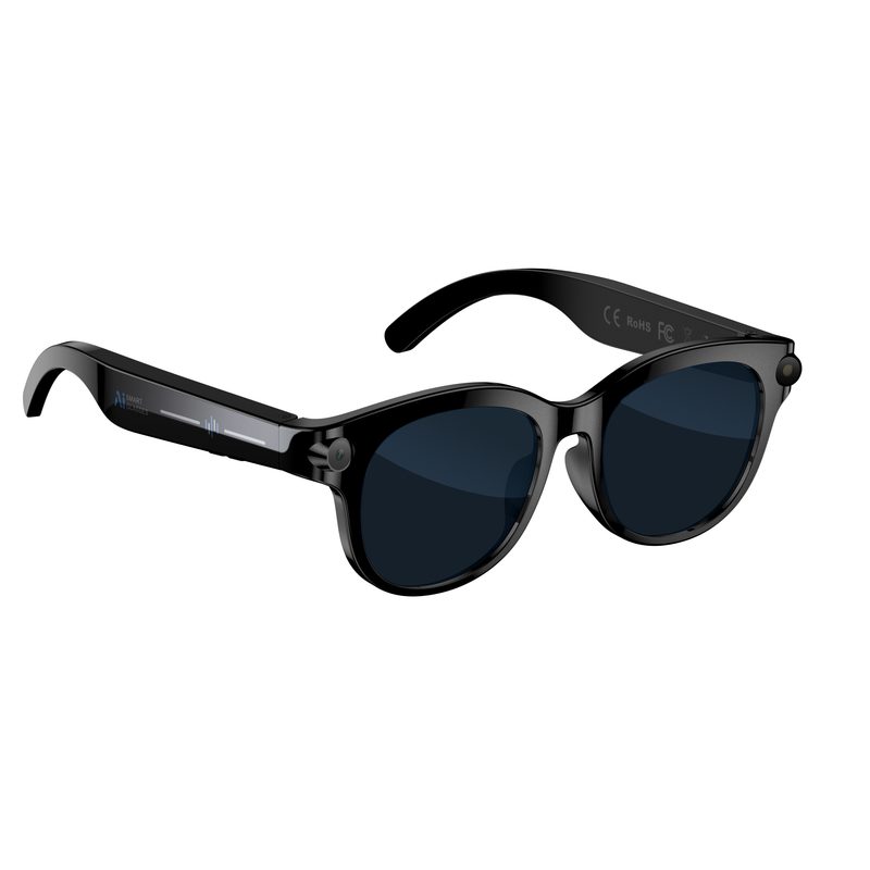 Lunettes Intelligentes IA 2MP M89 : Caméra Intégrée, Bluetooth, Musique, Appels & Traduction