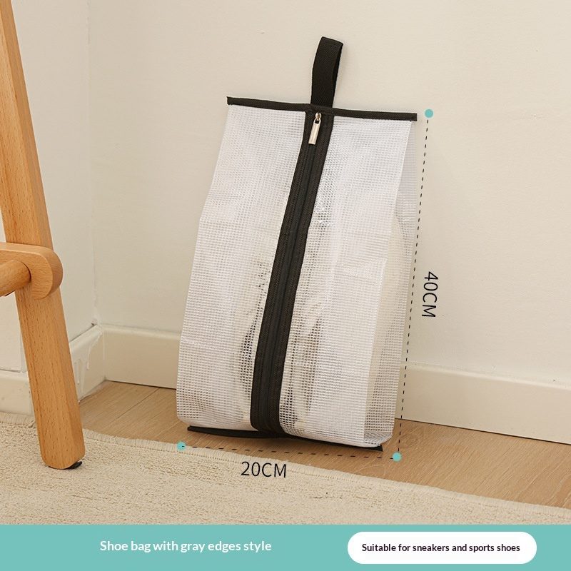 Sac à Chaussures Portable en PVC Transparent – Protection Anti-Humidité, Anti-Moisissure et Anti-Poussière