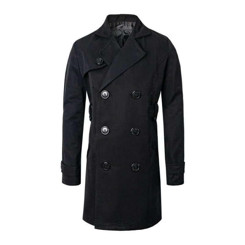 Trench Croisé en Coton pour Enfants – Veste d'Automne Mixte (4-9 Ans)