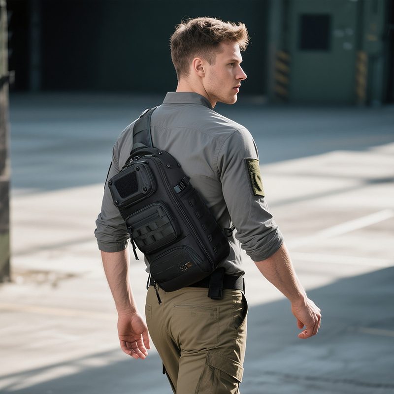 Sac Bandoulière Homme Multifonctionnel et Robuste
