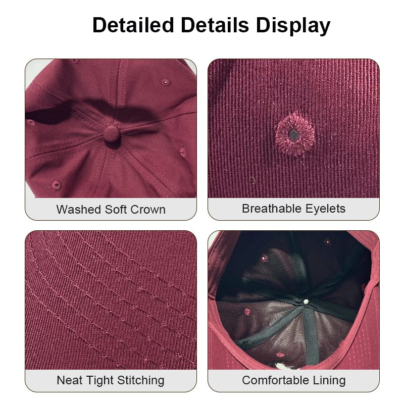 Casquette 'Dad Hat' Unisexe Broderie Foi Chrétienne – Style Délavé Streetwear Religieux