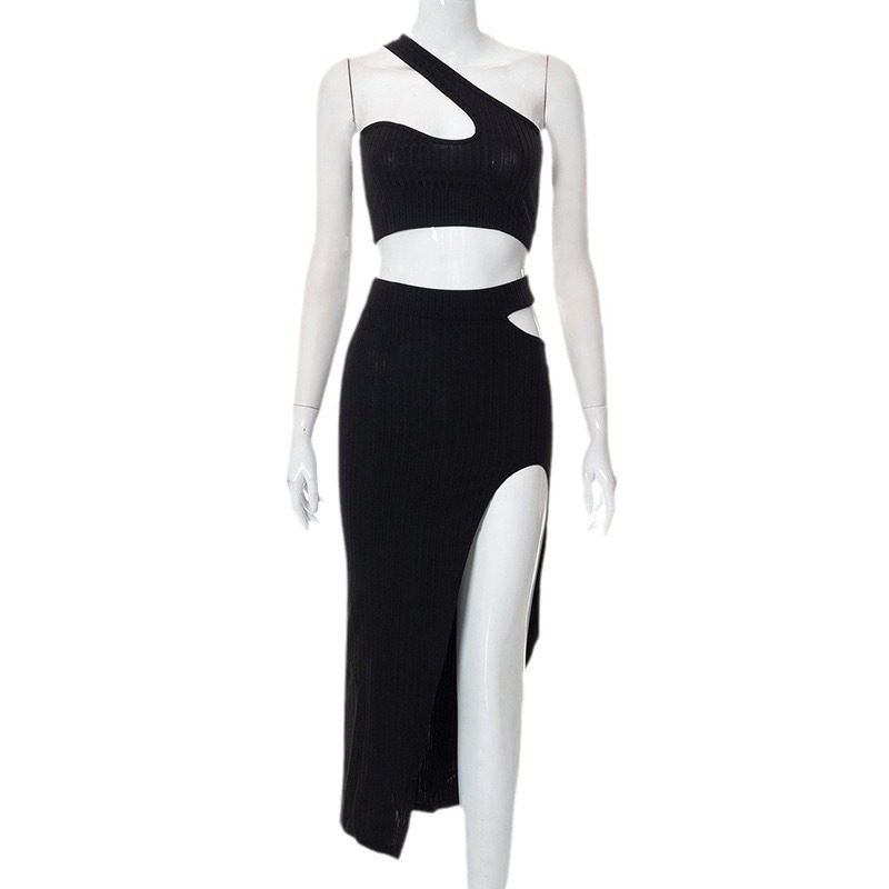 Tailleur Femme Asymétrique à Fente