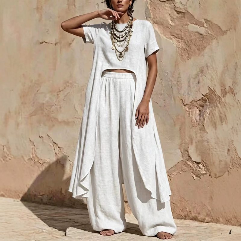 Ensemble Décontracté Femme au Design Unique