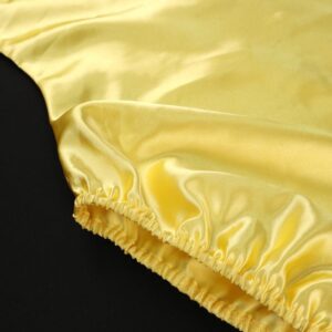 Blouse asymétrique courte à manches ballon bouffantes