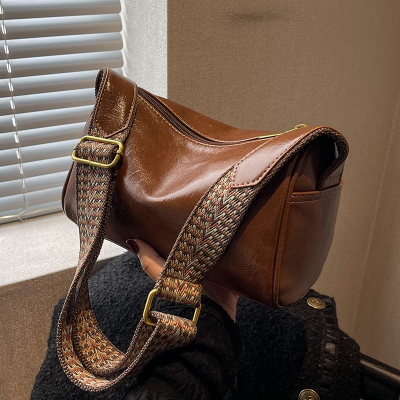 Sac Bandoulière et Travers Haut de Gamme, Texturé et Tendance