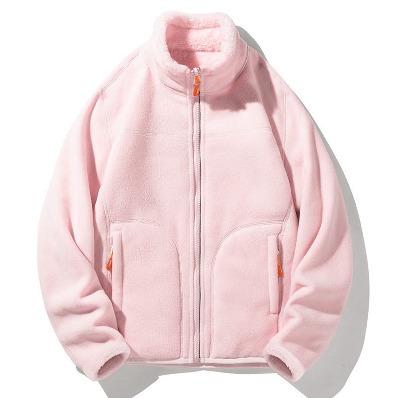 Veste Double-Face Confort en Polaire Corail et Ultra-Douce