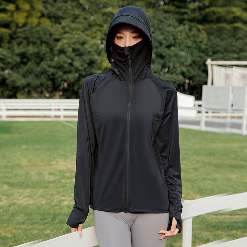 Ice-Silk Sun-Protective Clothing And Femme