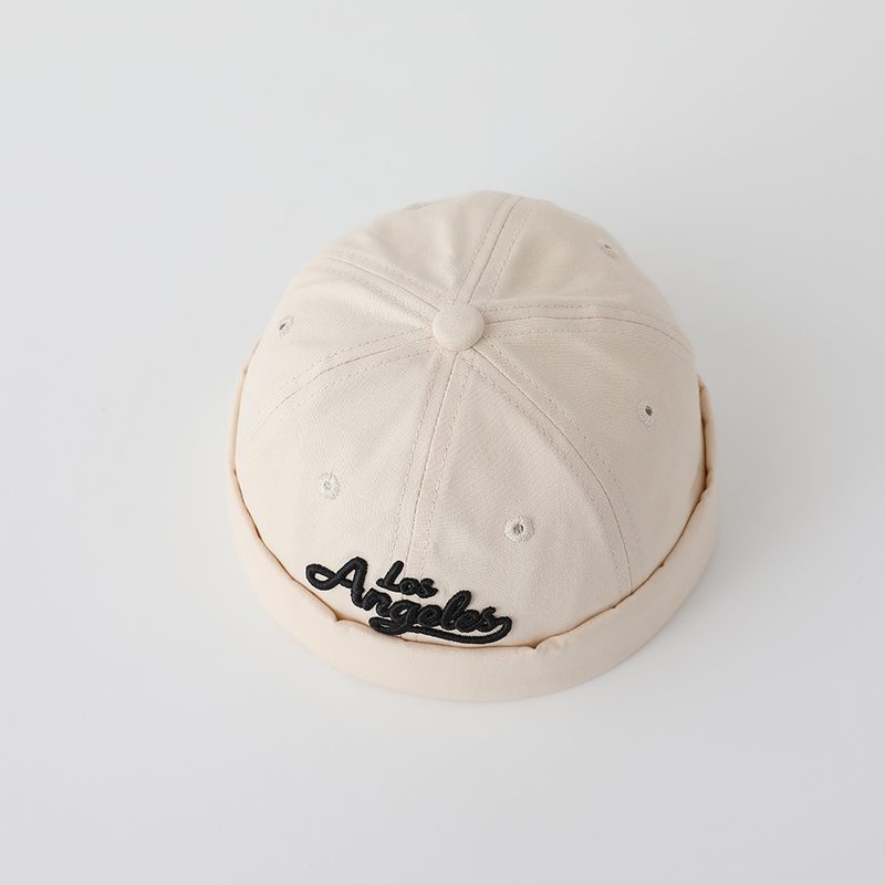Nouvelle Collection : Casquette Docker Enfant Minimaliste Style Hip-Hop – Broderie 3D Multi-Lettres Unie et Ajustable, Parfaite pour la Ville, les Voyages et les Fêtes