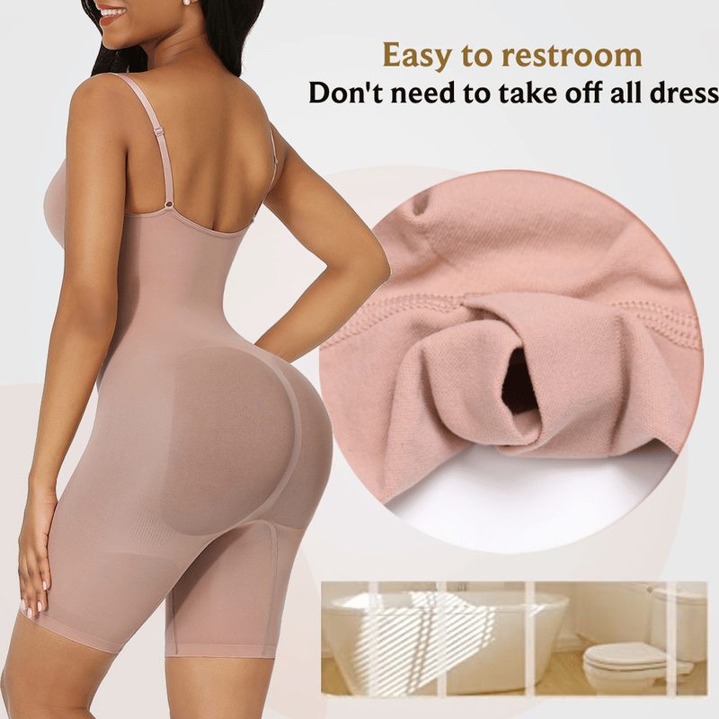 Body Gainant Sculptant Intégral Femme Sans Coutures – Effet Ventre Plat et Fesses Rehaussées