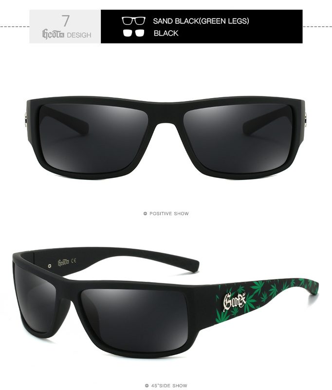 Hip-Hop Polarized Lunettes De Soleil