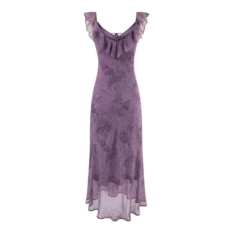 Robe Femme Décontractée à Bretelles, Taille Cintrée Amincissante