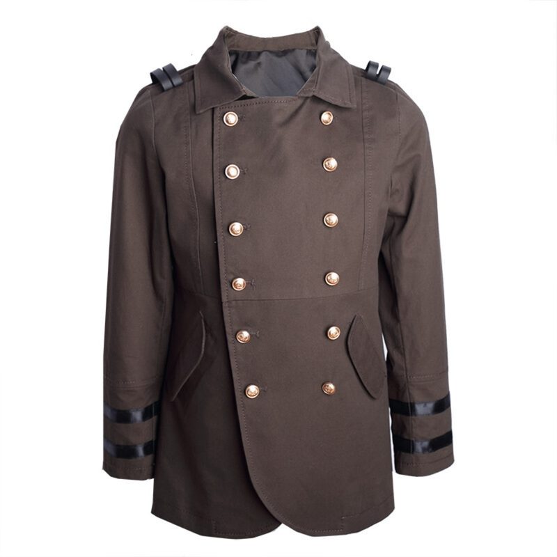 Trench-coat Formel pour Garçons | Veste en Coton Style Militaire Vintage (3-9 Ans)